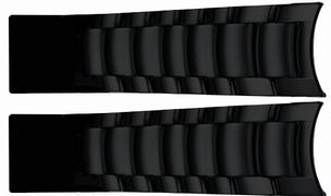 Baume & Mercier Capeland S Black Rubber Strap MX0018H6