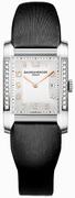 Baume & Mercier Hampton Rectangular Diamond Women's Watch 10023