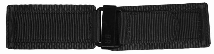 Bell & Ross 24mm Black Canvas Strap 24-6-BLKC-BV
