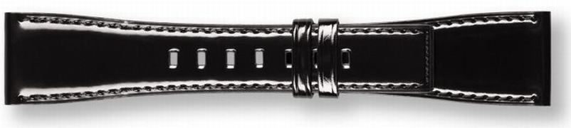 Bell & Ross 24mm Black Leather Strap B-V-033