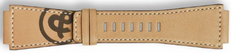 Bell & Ross 24mm Tan Leather Strap 24-7-TANLT