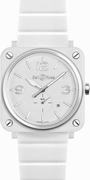 Bell & Ross Aviation BRS-WH-CERAMIC/SCE