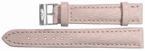 Breitling 16mm Pink Leather Strap 238X