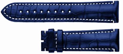 Longines 19mm Blue Alligator Strap LVGAS19