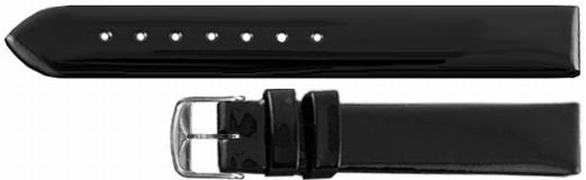 Longines 14mm Black Leather Strap LBPLS14