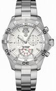 Tag Heuer Aquaracer Grande Date Silver Dial Men's Watch CAF101B.BA0821
