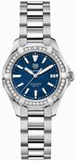 Tag Heuer Aquaracer Blue Pearl & Diamond Steel Ladies Watch WAY131N.BA0748