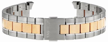 TAG Heuer Carrera 19mm Gold Steel Bracelet BD0735