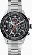 Tag Heuer Carrera Skeleton Black Dial Men's Watch CAR201V.BA0714