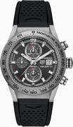Tag Heuer Carrera Sunray Grey Dial Chronograph Men's Watch CAR208Z.FT6046