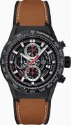 Tag Heuer Carrera Chronograph Black Dial Men's Luxury Watch CAR2090.FT6124