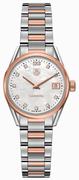 Tag Heuer Carrera Pearl White Diamond Dial Women's Luxury Watch WAR1352.BD0779