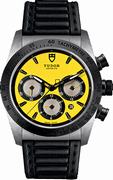 Tudor Fastrider Chrono Yellow Dial Men's Watch M42010N-0002